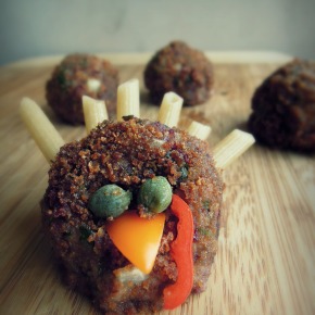 Turkey Meat-ah-balls. Turkey Meat-ah-balls.