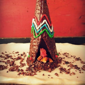 A Chocolate-Covered Tee-Pee A Chocolate-Covered Tee-Pee