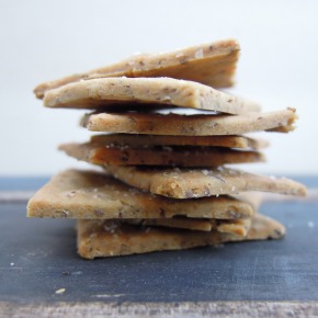 Gluten-free and Vegan Wheat Thins (and some positive words) Gluten-free and Vegan Wheat Thins (and some positive words)