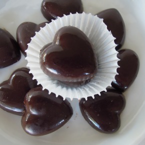 Raw Chocolate Valentine's Hearts Raw Chocolate Valentine's Hearts
