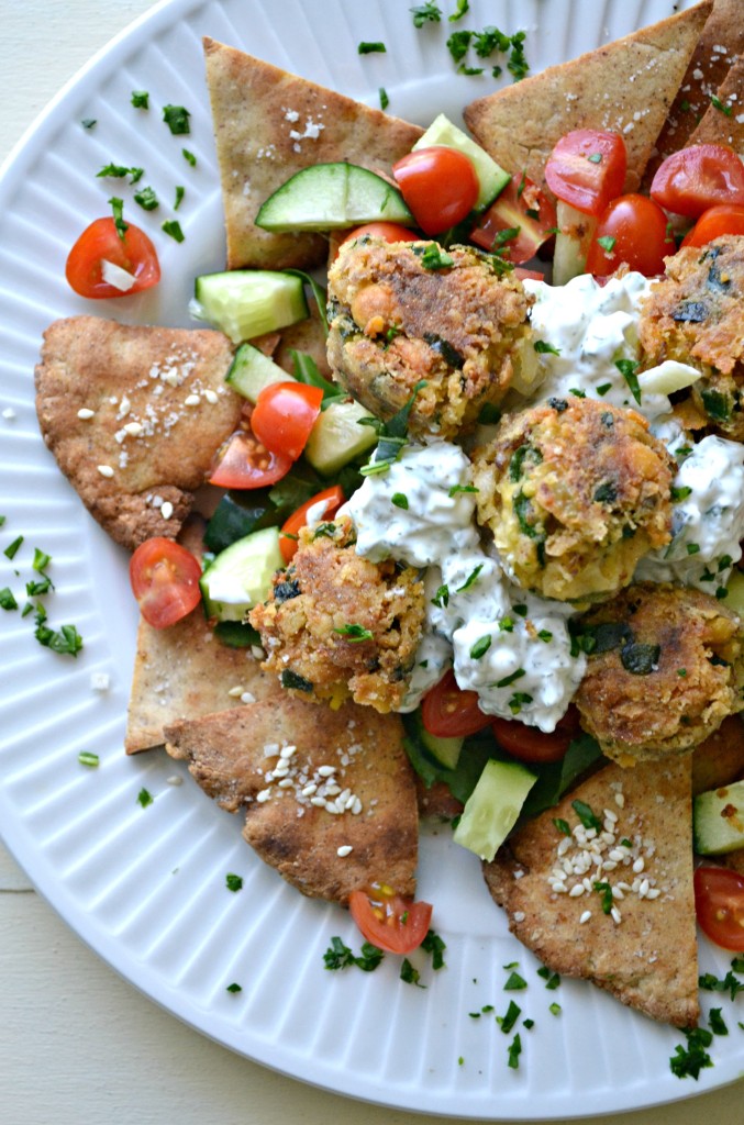 Falafel Nachos