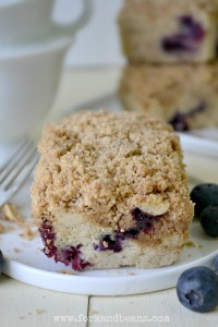 Blueberry Coffee Cake - Fork & Beans