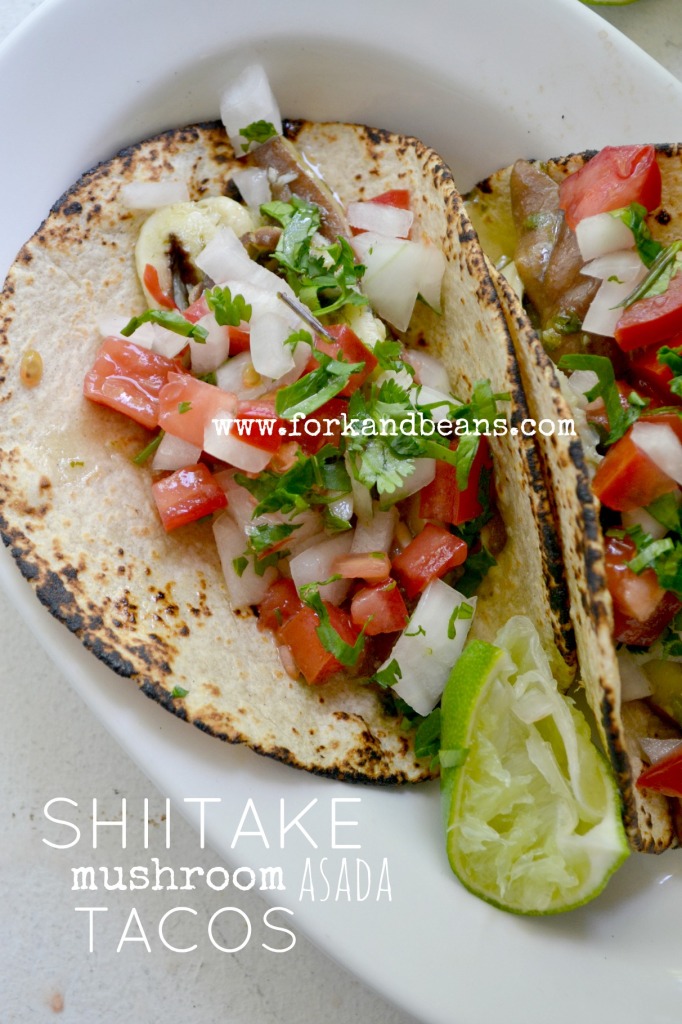 Shiitake Mushroom Tacos - Fork & Beans