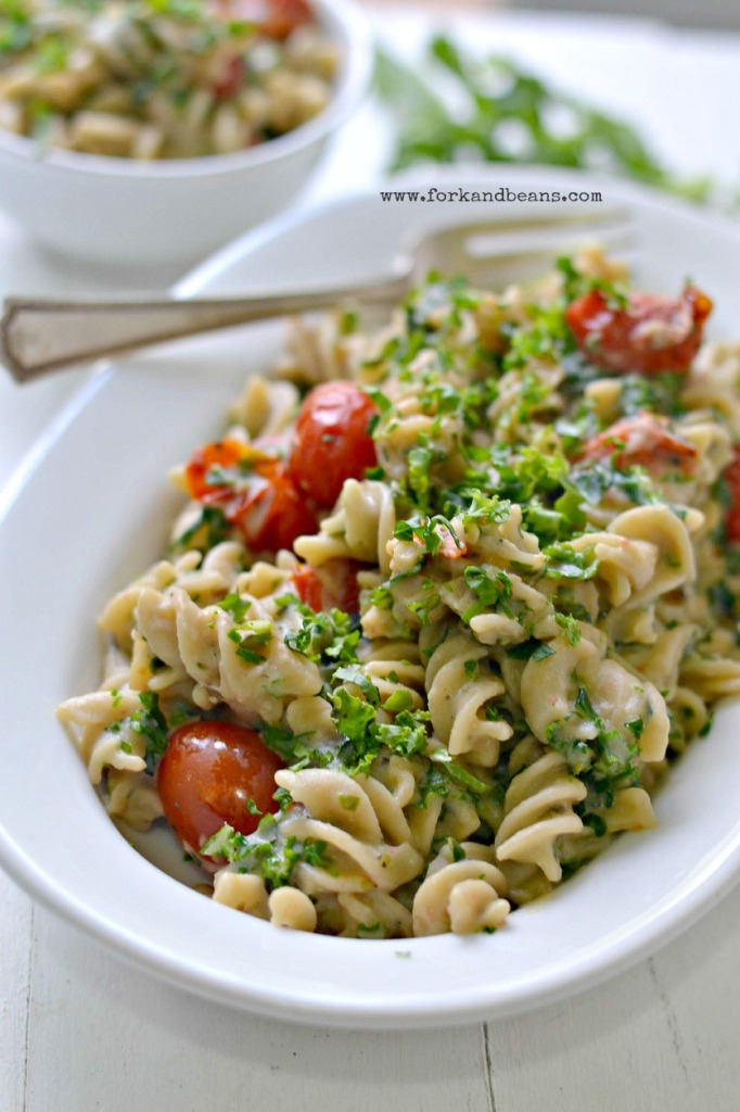 Cauliflower Cream Pasta