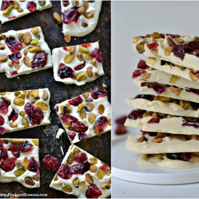 Vegan White Chocolate Bark Vegan White Chocolate Bark