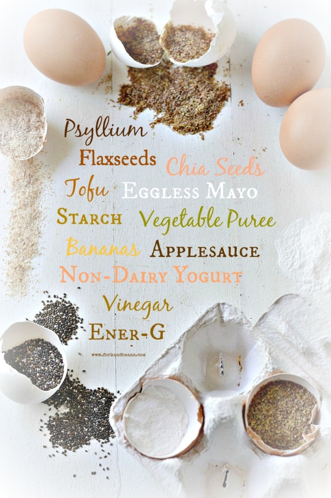 Guide to Egg Substitutions - Fork & Beans