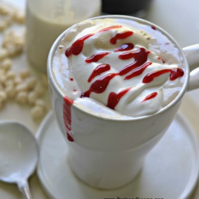 Vegan Raspberry White Chocolate Mocha Vegan Raspberry White Chocolate Mocha