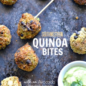 Southwestern Quinoa Bites Southwestern Quinoa Bites