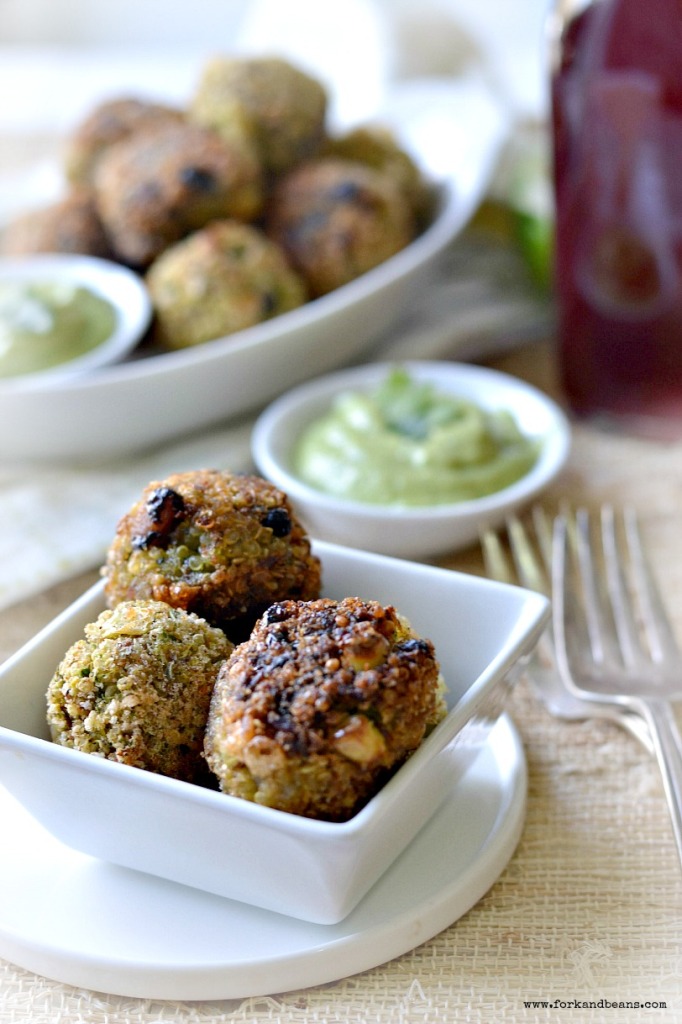 Southwestern Quinoa Bites - Fork & Beans