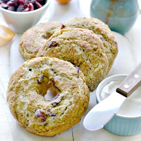 Gluten-Free Vegan Cranberry Orange Bagels Gluten-Free Vegan Cranberry Orange Bagels