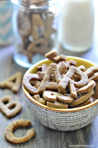 Cinnamon ABC Crackers (gluten-free vegan) - Fork & Beans