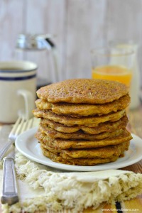 Carrot Cake Pancakes (gluten-free vegan) - Fork & Beans