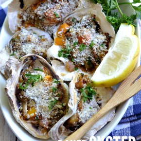 Baked Oyster Mushrooms Baked Oyster Mushrooms