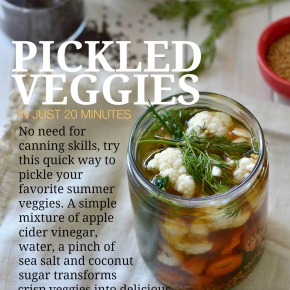 Easy Pickled Veggies Easy Pickled Veggies