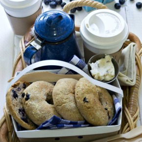 Gluten-Free Vegan Blueberry Bagels Gluten-Free Vegan Blueberry Bagels