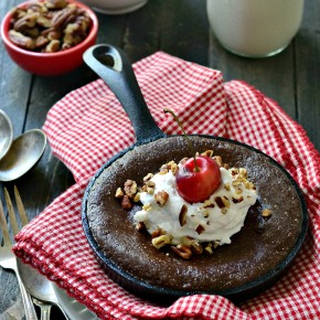 Raw Vegan "Skillet" Brownies Raw Vegan "Skillet" Brownies