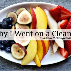 Why I Went on a Cleanse Why I Went on a Cleanse