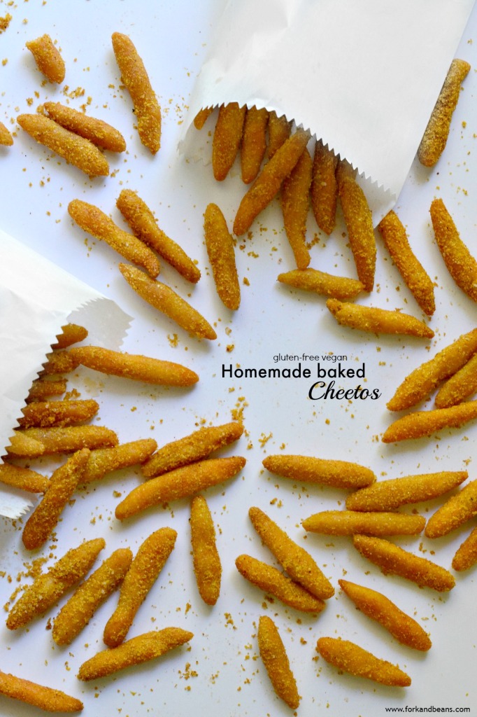 Gluten-Free Vegan Baked Cheetos 