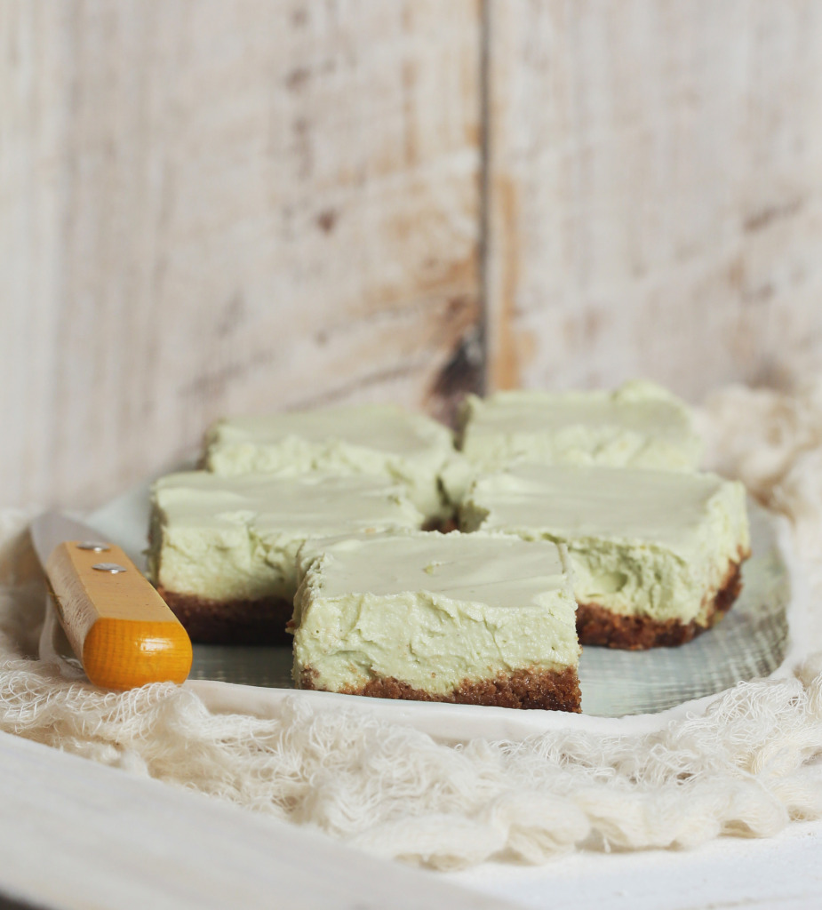 Key Lime "Cheesecake" Bars from Decadent Gluten-free Vegan Baking Cookbook