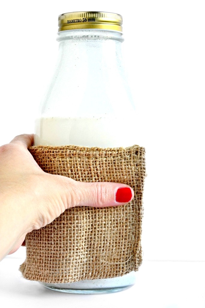 Homemade Hemp Seed Milk. So EASY to make, it's ready in 5 minutes or less!