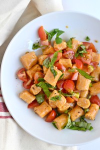 Egg free sweet potato gnocchi is simple to make and even better to taste!