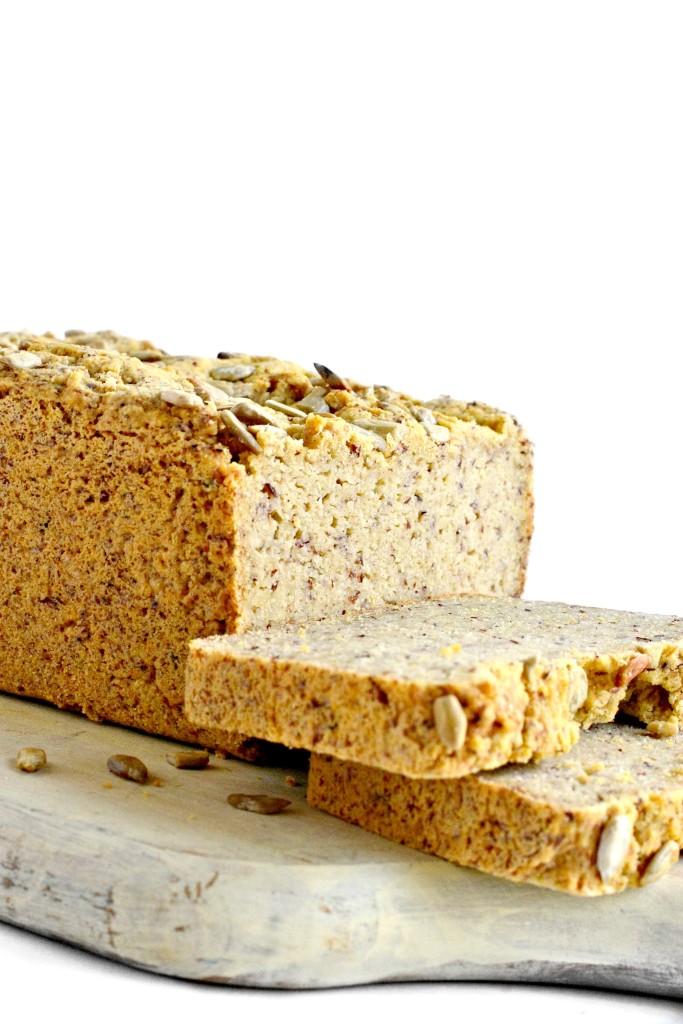 Put this homemade grain and yeast free bread on your to-do list. It's hearty and delicious!