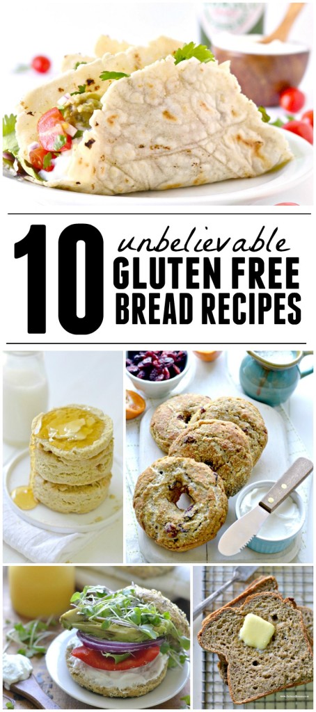 10 BEST Gluten Free Bread Recipes: An unbelievable collection of bread recipes that you would never know were without gluten!