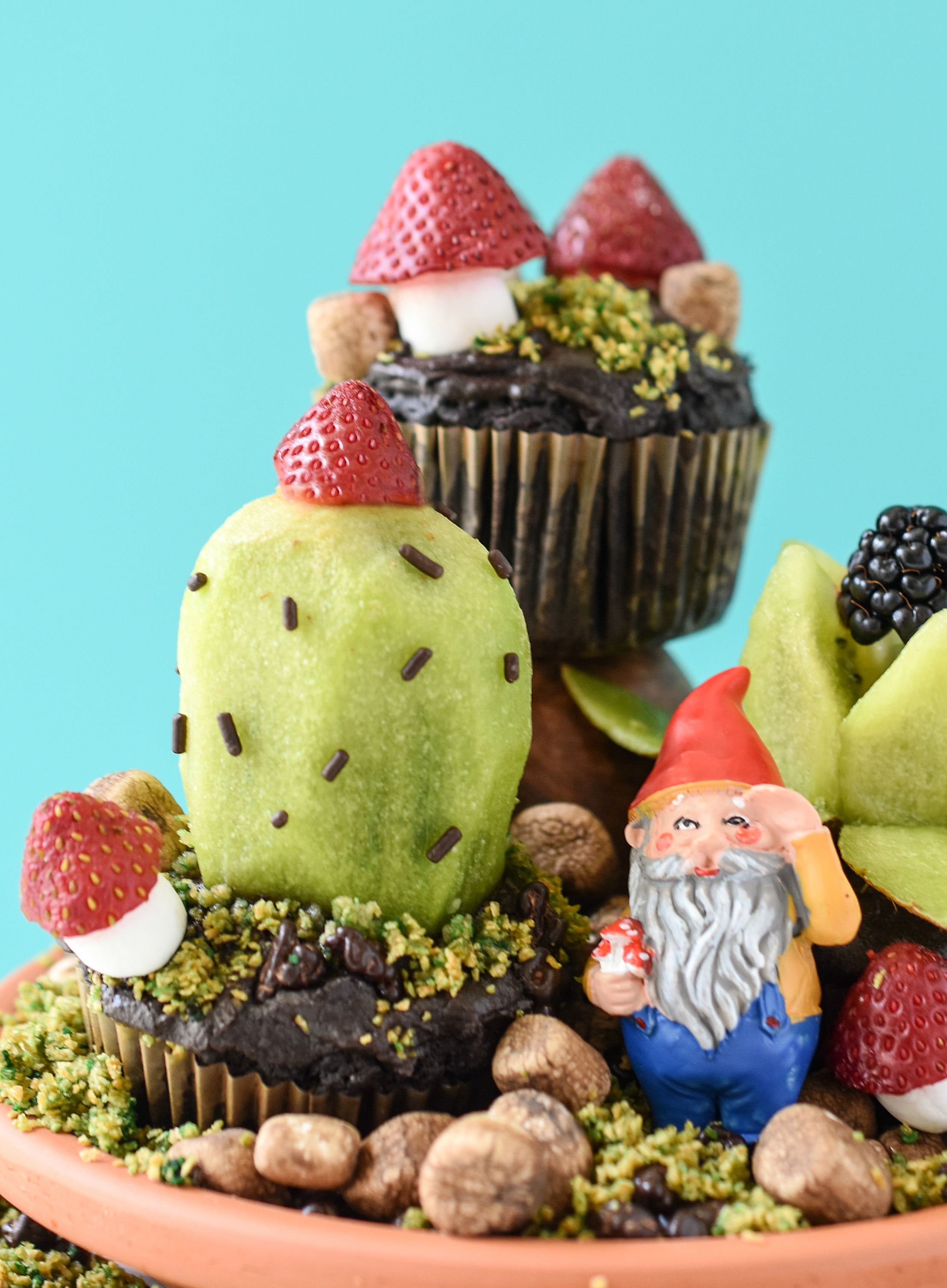 DIY Edible Terrariums Fork and Beans