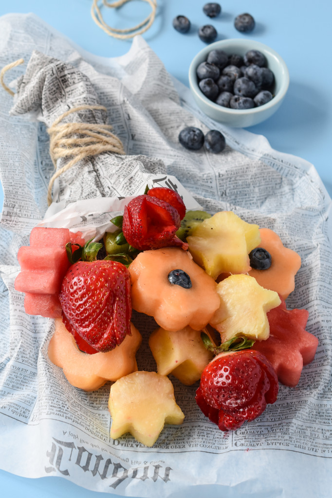Make your mom (or the woman you love) the freshest, healthiest treat with these edible fruit bouquets!