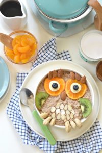 Not only can you serve your kids a fun owl-shaped breakfast but this Grain Free CereOWL is actually made from nuts and fruit!
