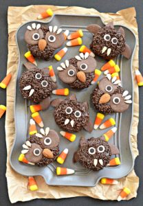 Turn your favorite chocolatey dessert into a spook-tacular treat with these gluten free Halloween brownies. But be careful! These nocturnal cuties might take over your kitchen at night if you leave them unattended...