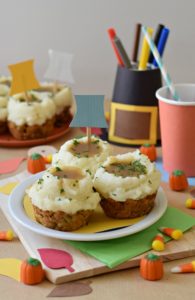 Turn your favorite holiday side dish into these adorably tasty and allergen-friendly Thanksgiving Stuffing Cupcakes for the kids in your life (or the kid inside of you)!
