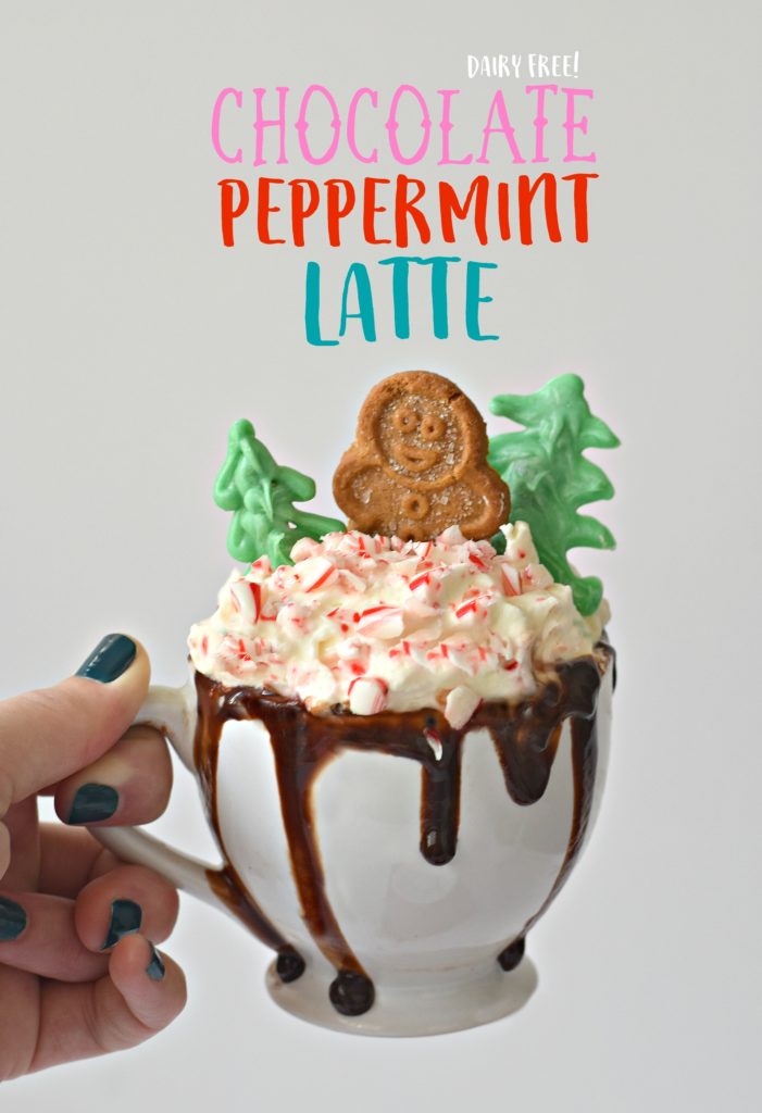 Chocolate Peppermint Tea Latte