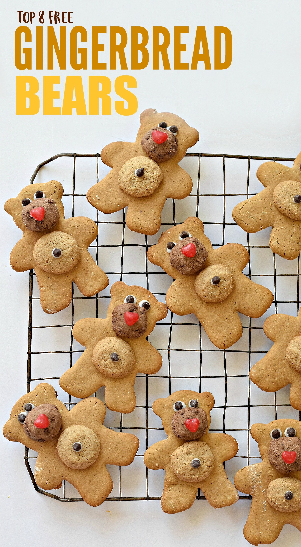 Top 8 Free Gingerbread Bears