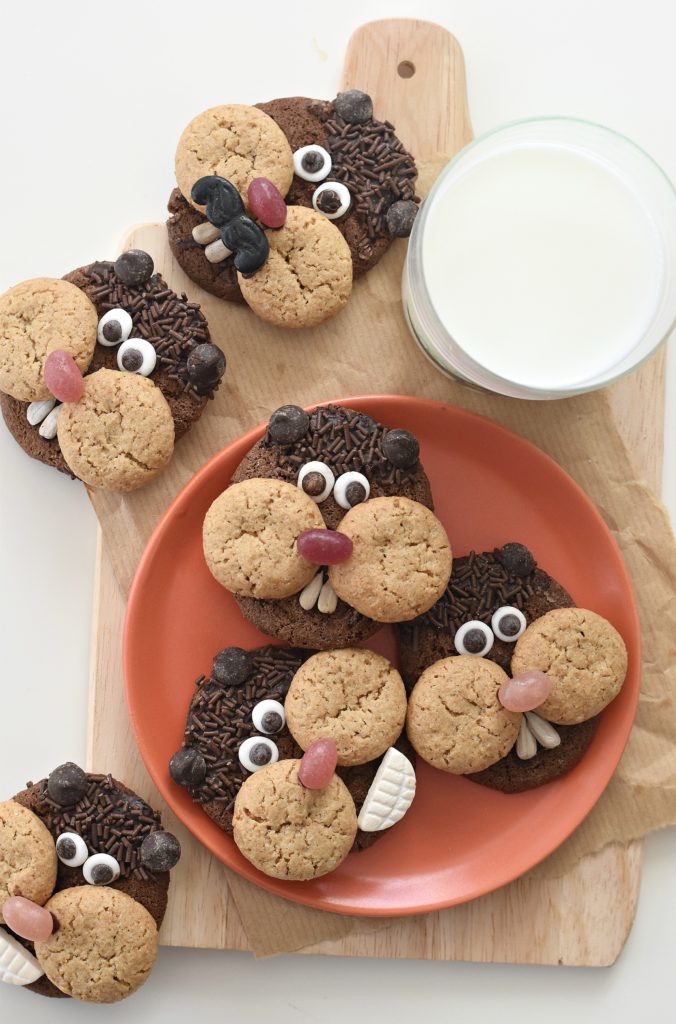 Celebrate Puxatawny Phil's prediction with your kids with these easy, no bake Groundhog Day Cookies