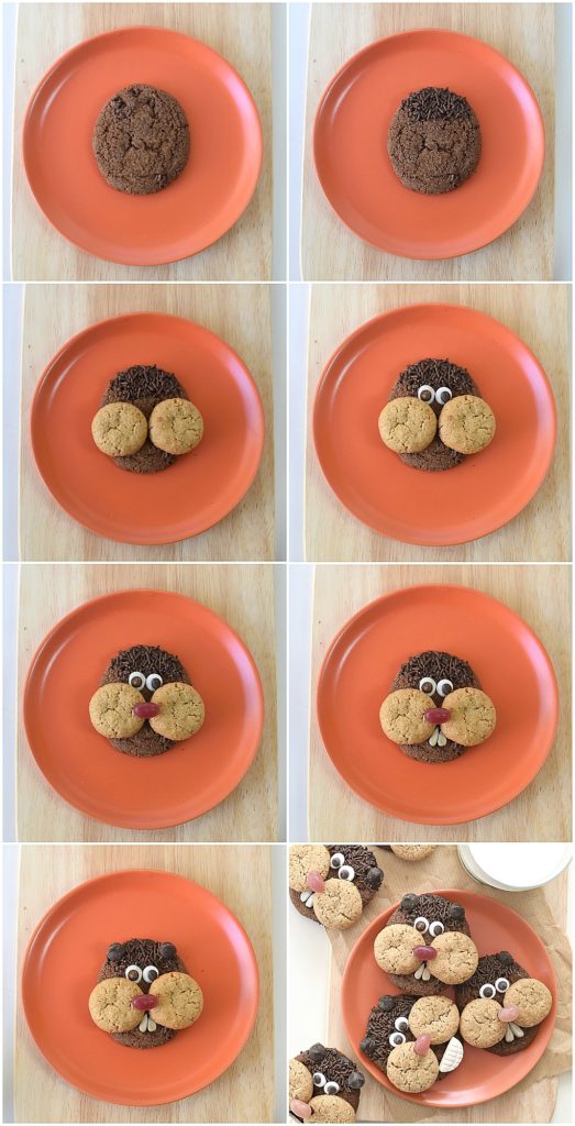 Celebrate Puxatawny Phil's prediction with your kids with these easy, no bake Groundhog Day Cookies