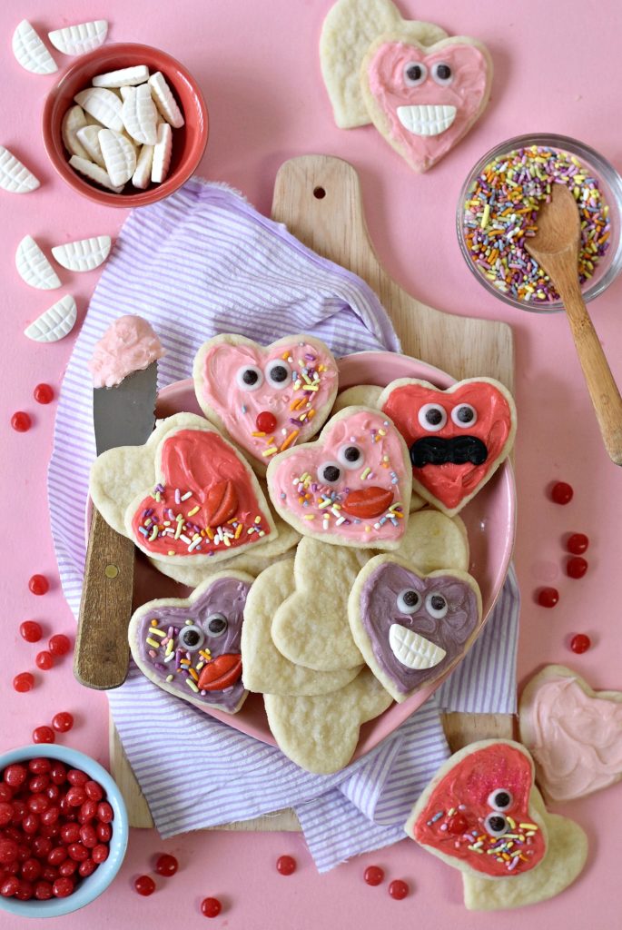 Roll out your love this Valentine's Day with these gluten free Sugar Cookie Hearts, made safe for the loves in your life who have certain food allergies.