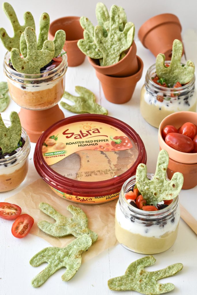 What better way to say thank you to this snacking staple on it's national holiday than with your very own Cactus Hummus Dip?