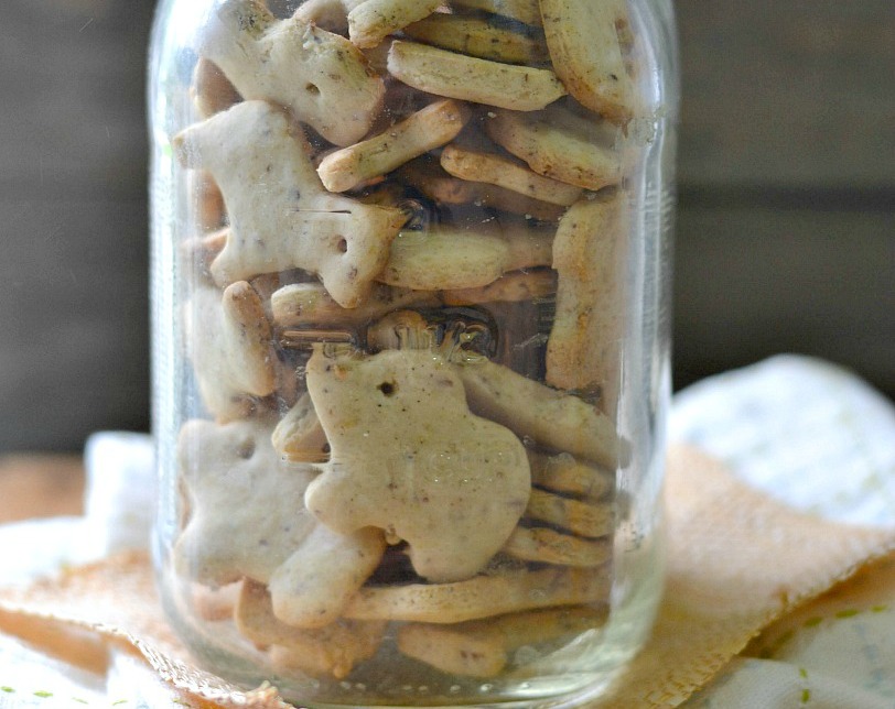 A jar full of homemade cookies