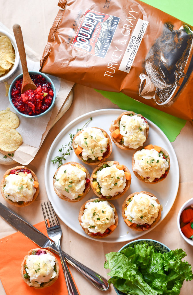 Thanksgiving Leftovers Mini Shepherds Pies