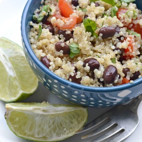 Black Beans Quinoa Salad - Fork & Beans