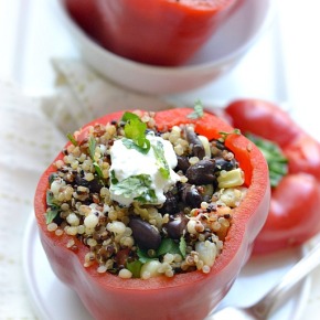 Stuffed Bell Peppers - Fork & Beans