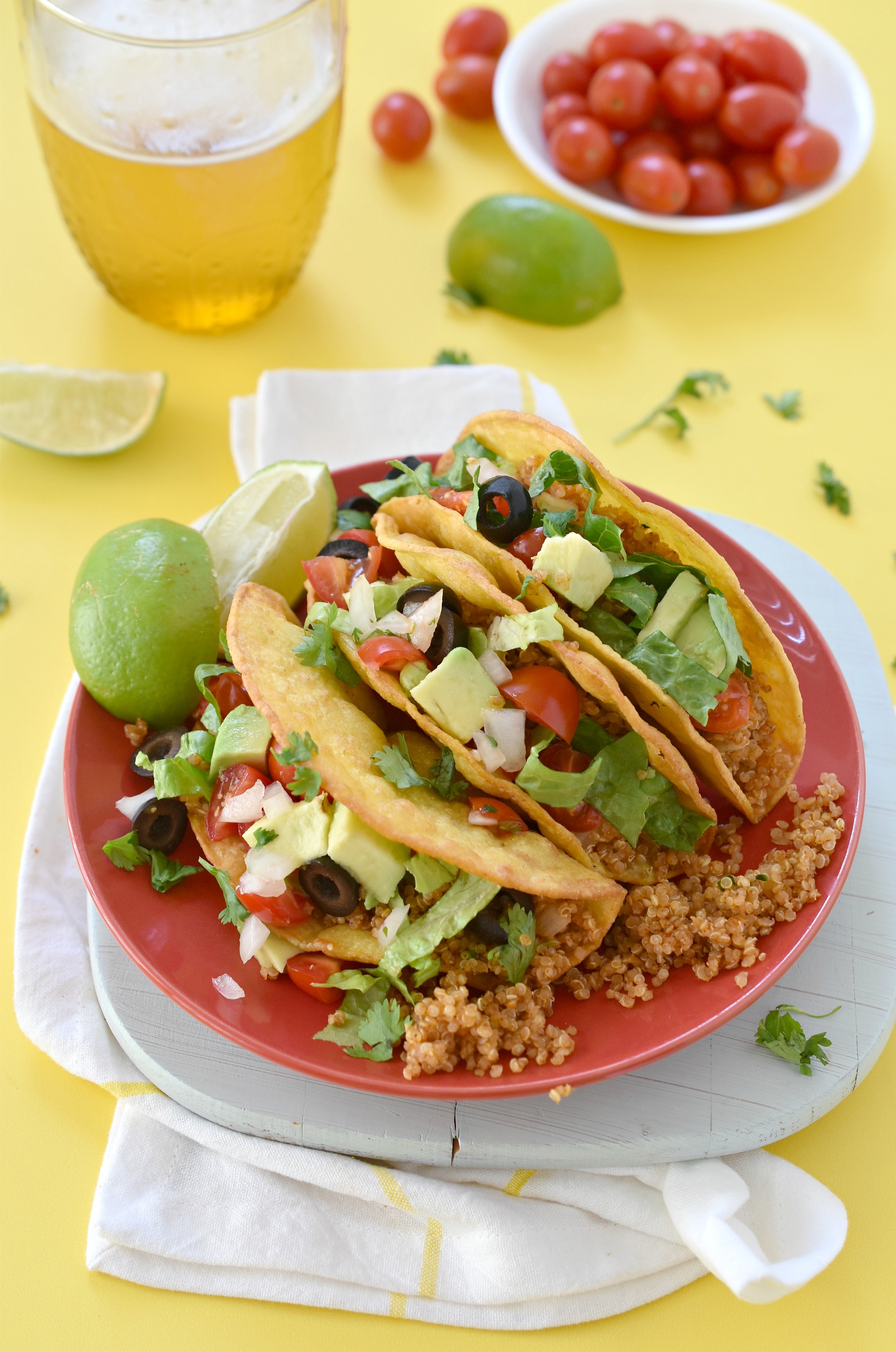 Quinoa Taco Meat - Fork and Beans