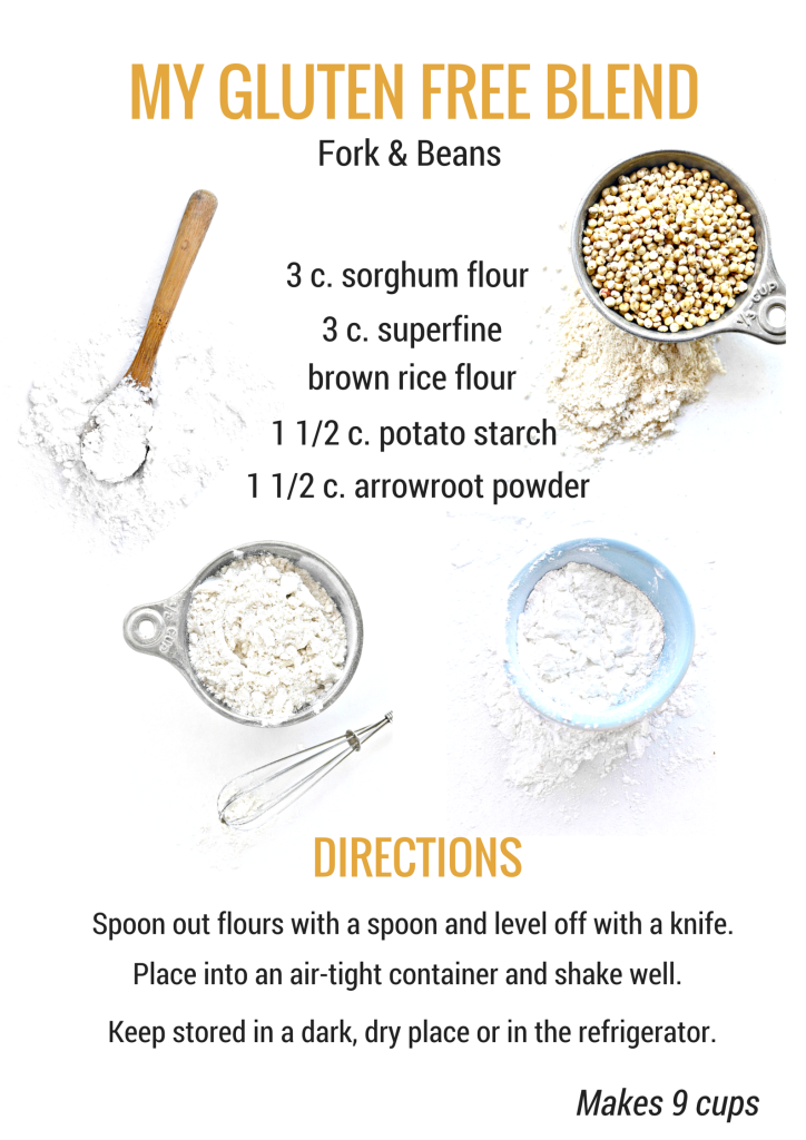 Gluten Free Flour Comparison Chart