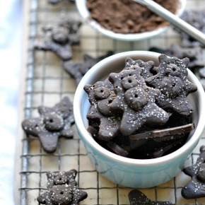 Healthy Chocolate Teddy Grahams - Fork & Beans