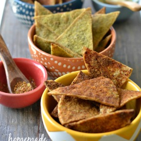 Homemade Vegan Doritos - Fork & Beans