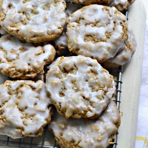 Iced Oatmeal Cookies