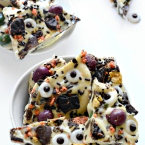 Monster Halloween Candy Bark