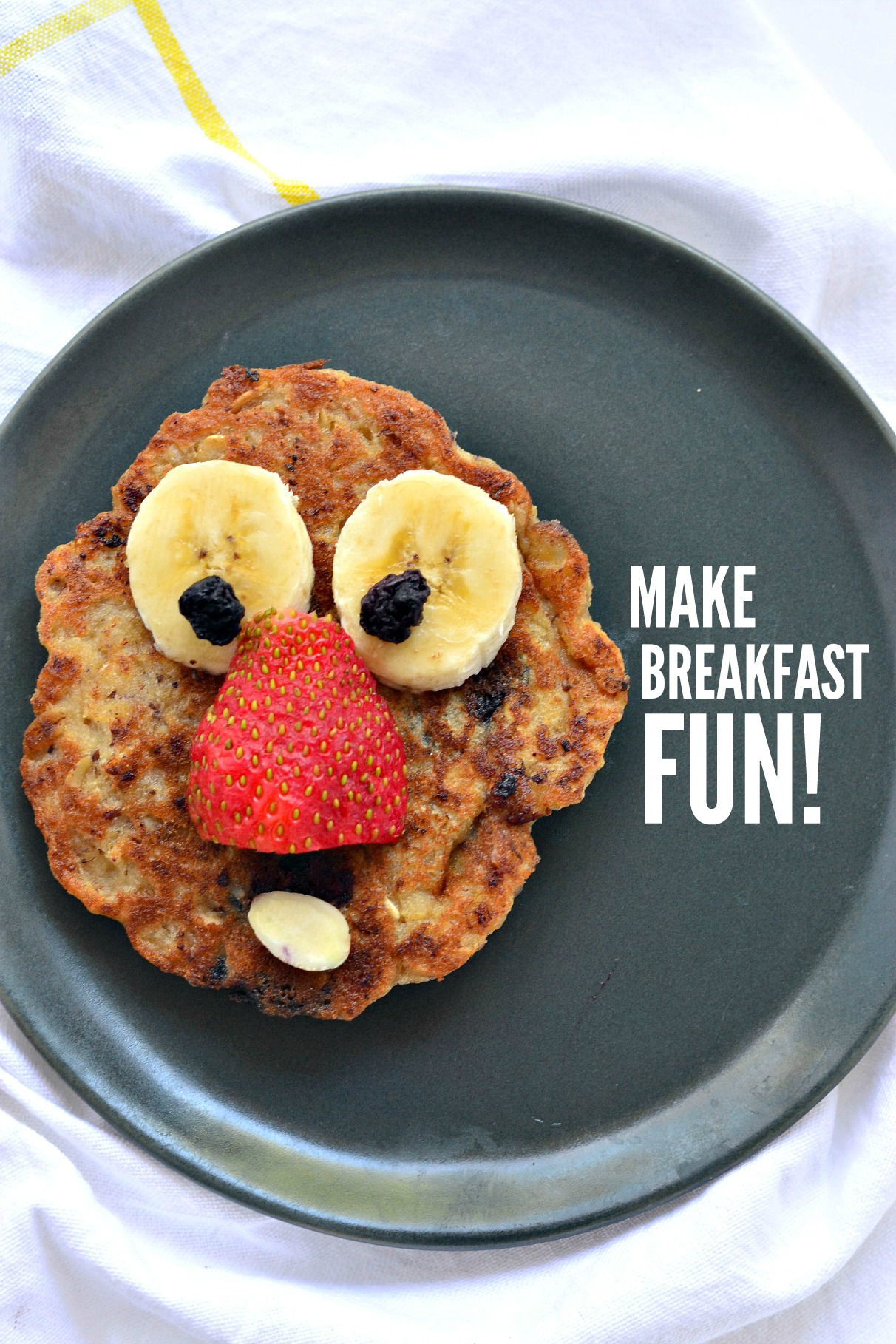 Gluten-Free Lemon Blueberry Pancakes from OATrageous 
