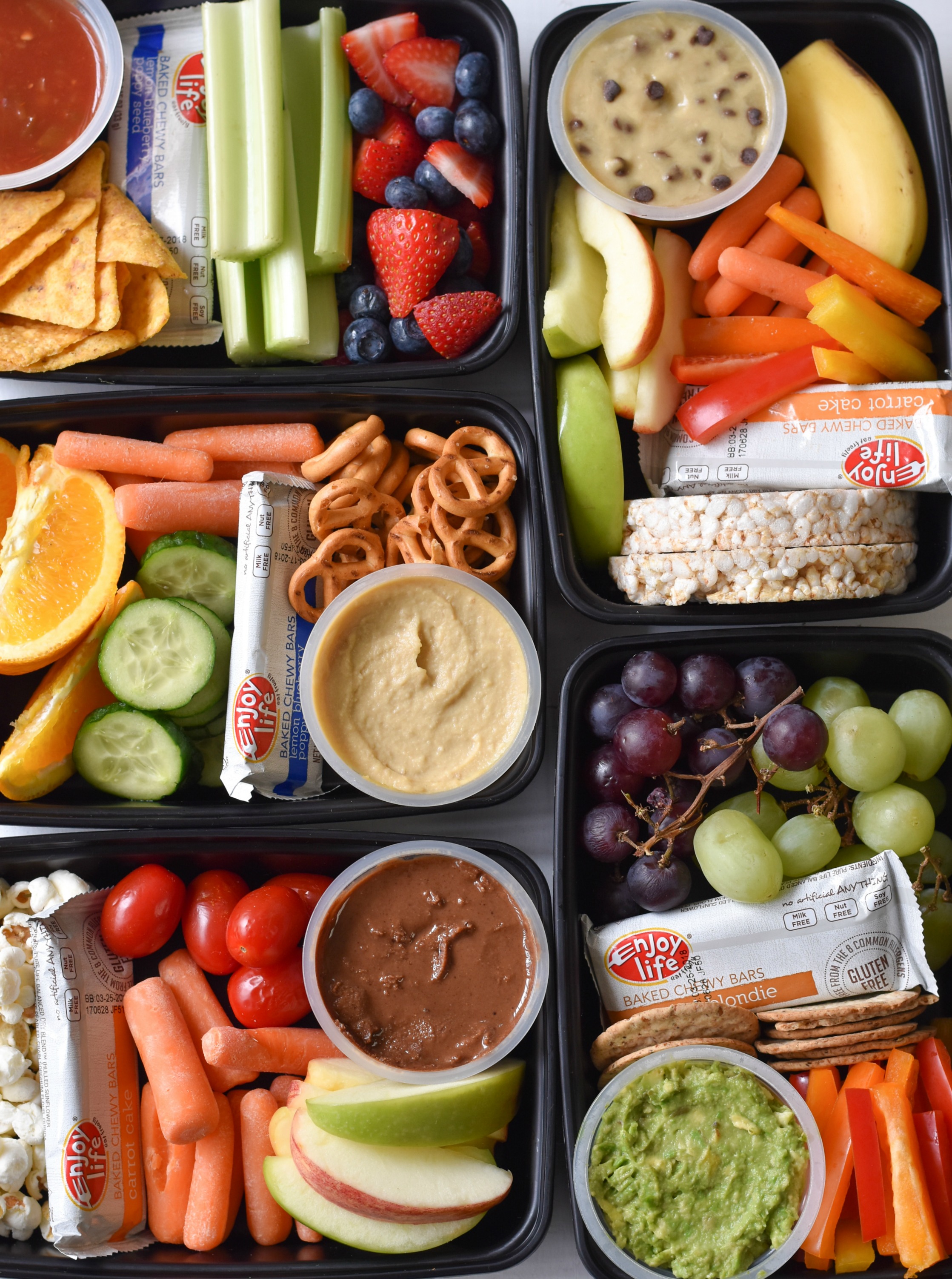 kindergarten kids snack box